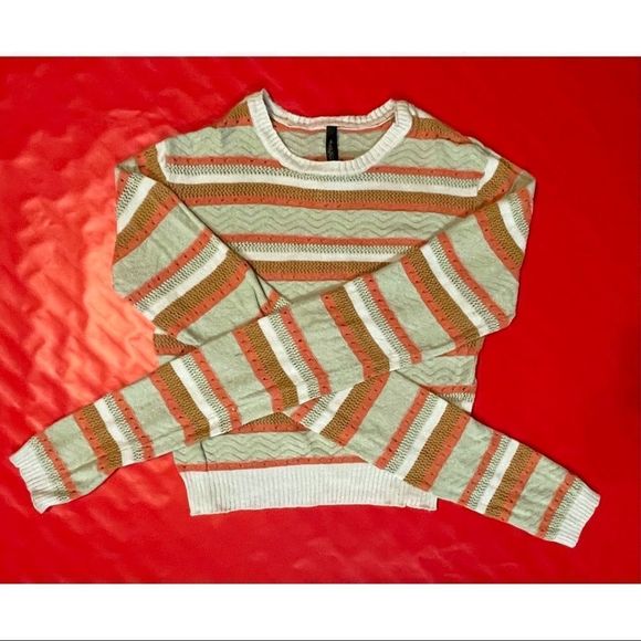 💥RVCA • Long sleeve knit crop top - Picture 1 of 5